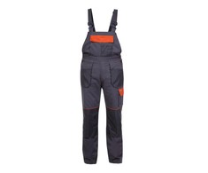 Lahti Pro Ogrodniczki Grafito oranžinės spalvos kombinezonas, 190 g/m2, "2l (54)", ce, lahti