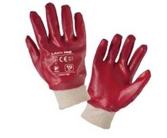 Lahti Pro Rękawice Raudonos PVC pirštinės l240110p, kartonas, "10", ce, Lahti