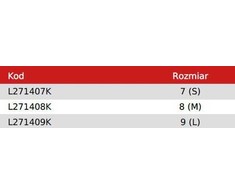 Lahti Pro Rękawice Rožinės dirbtinės odos pirštinės l271409p, kartonas, "9", ce, Lahti