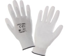 Lahti Pro Rękawice PU pirštinės baltos l230111p, 12 porų, "11", ce, Lahti