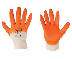Lahti Pro Rękawice Nitrilo pirštinės geltonos ir baltos l220110p, 12 porų, "10", ce, Lahti