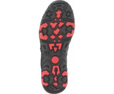 Lahti Pro Sandalai Žygio sandalai PU/megzti juodi-raudoni, "43", languotas