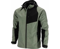 Lahti Pro Striukė Softshell striukė su gobtuvu, žalia ir juoda, "L", ce, Lahti