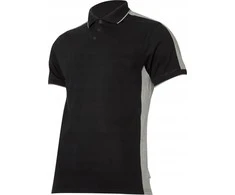 Lahti Pro Marškinėliai Polo marškinėliai 190g/m2, juodi ir pilki, "s", ce, Lahti