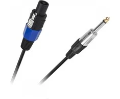 Cabletech Kabelio JACK 6.3 kištukas - STC kištukas 5 m HQ