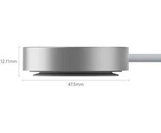Laifen magnetinis įkroviklis šepetėliui Wave Pro IP67 15W USB-C sidabrinis