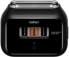 Laifen P3 ABS Barzdaskutė Foliowa IPX7 USB-C Bez podrażnień Pordóżna 24k Juoda
