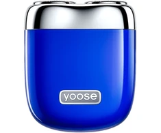 Laifen Barzdaskutė, maszynka elektrinė vyriška Yoose Mini 2.0 IPX7, USB-C, podróżna, mėlyna
