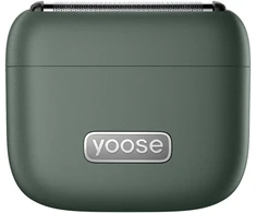 Laifen Barzdaskutė Yoose Mini 5, maszynka elektrinė vyriška, IPX7, USB-C, podróżna, žalia