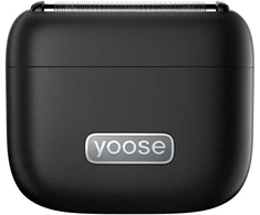 Laifen Yoose Mini 5 skutimosi mašinėlė, elektrinė vyriška, IPX7, USB-C, kelioninė, juoda