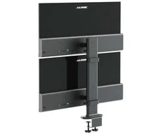 Laikiklis Alogic „Elevate 34“ dvigubas vertikalus monitoriaus stovas, pilkas