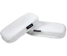 Arozzi - Memory Foam Armrest Pads - Baltas (AZ-MFPAD-WT)
