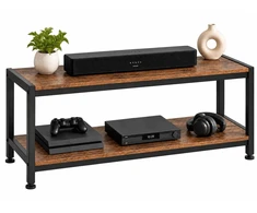 Laikiklis Art Universalus televizoriaus, tiunerio, multimedijos stovas 40KG SM-01 120cm 2 lentynos (STO SM-01)