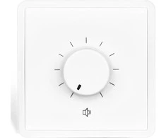 Audac AUDAC VC3102/W 100V garsumo reguliatorius 100W 80 x 80 mm Balta versija