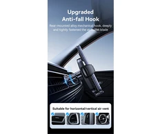 Automobilinis laikiklis USAMS ZJ085 for air vent juodos spalvos
