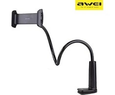 AWEI telefono laikiklis X3 4"-10,5" juodos spalvos