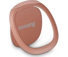 Baseus Invisible Ring telefono laikiklis / žiedas - Rožinis auksas