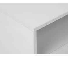 Beliani TV spintelė su LED apšvietimu SYDNEY Balta