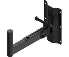 Caymon Speaker wall mount bracket - 35mm pole - 350mm Juodas version (WLB35/B)