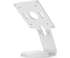 Laikiklis „Compulocks Compulocks“ VESA fiksuotas 45 laipsnių pagrindinis stalviršio stovas arba sieninis laikiklis - sąranka - metalas - baltas - tvirtinimas prie sienos