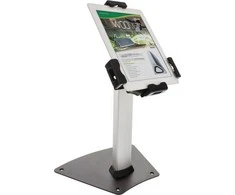 Budėjimas InLine Mažas tablečių saugos lentyna - aliuminio universalus naudojimas uždarytas - nuo 7.9 "- 10.1" (23166C)