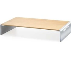 J5create - Medinis monitoriaus stovas su įkrovimo stotele