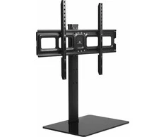 Laikiklis Maclean universalus TV stovas RTV spintelės stovui max 40kg max VESA 600x400 skirtas 32-75" televizoriui MC-386