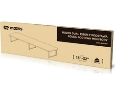 Laikiklis MOZOS DUAL RISER P PODSTAWA PÓŁKA POD DWA MONITORY