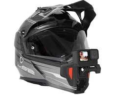 Mocowanie na kask motocyklowy Telesin GP-HBM-MT2-YH do kamer sportowych - pilka