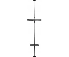 Laikiklis Nedis TVSM5750BK uchwyt do telewizorów 177,8 cm (70") Juodas, Sidabrinė