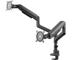 Laikiklis One For All DM5210, 17"-50", max 20kg monitorius (x2), VESA 200x300, juoda