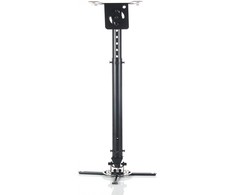 ART RAMP P-107B ART Laikiklis P-107B, 47-76cm iki projektoriaus juodas 15KG Tvirtinimas prie lubinio laikiklio