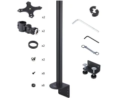 Laikiklis StarTech uchwyt / stojak do monitorów 124,5 cm (49'') Biurko Juodas