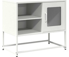 Laikiklis Szafka pod telewizor, balta, 68x39x60,5 cm, plieninė