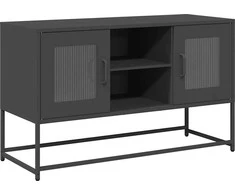 TV staliukas Televizoriaus spintelė, juoda, 100,5x39x60,5cm, plienas