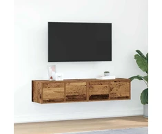 TV staliukas Televizoriaus spintelės, 2vnt., medienos, 60x31x25,5cm, mediena