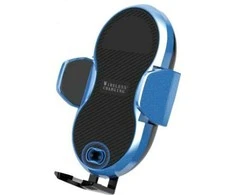 TECHLY 108781 Techly Automatinis automobilinis išmaniojo telefono laikiklis su belaidžiu indukciniu Qi įkrovikliu 10W