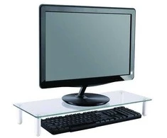 Laikiklis Techly Ekranas atsiveria iki 32 ", stiklas, baltas (028504)
