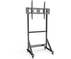 Laikiklis Intracom „Techly ICA-TR7412“, 139,7 cm (55"), 2,54 m (100"), 120 kg, 200 x 200 mm, 1200 x 600 mm, Juoda