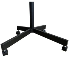 Laikiklis Techly Mobilus televizoriaus stovas-vežimėlis TV 32-60'' iki 40 kg reguliuojama AV lentyna