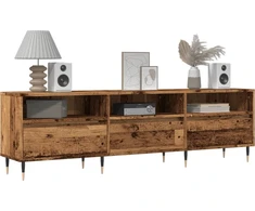 Laikiklis televizoriaus spintelė Antique Wood 150x30x44,5 cm