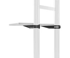 Laikiklis TV SET ACC SHELF MOBILE STAND/Juodas APT1881-B ONKRON