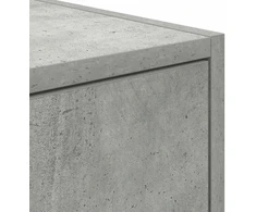 Laikiklis TV spintelė, betono pilka, 60x31x25,5 cm, klijuota mediena