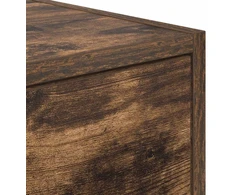 Laikiklis TV spintelė Rūkyto ąžuolo spalvos 60x31x25,5 cm Klijuota mediena