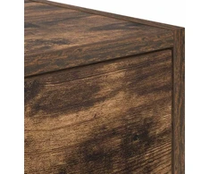 Laikiklis TV spintelė, rūkyto ąžuolo spalvos, 80x31x25,5 cm, klijuota mediena