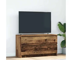 Laikiklis TV spintelė Senos medienos 100x35x54 cm Klijuota mediena