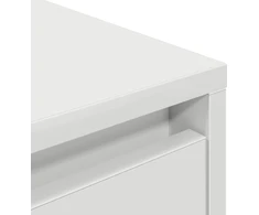Laikiklis TV spintelė su LED apšvietimu, balta, 193,5 x 41 x 50 cm