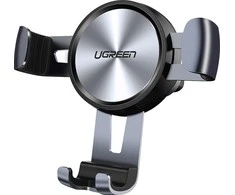 Ugreen car gravity holder for air supply ventilation grille pilkos spalvos (50564)