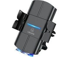USAMS Indukcinis laikiklis US-CD133 10W Automatic oro grotelėms juodos spalvos Starod CD133ZJ01