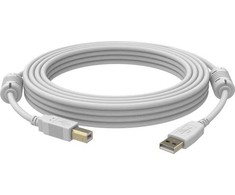 Kabelis USB Vision USB-A - USB-B 5 m Baltas (TC2 5MUSB)